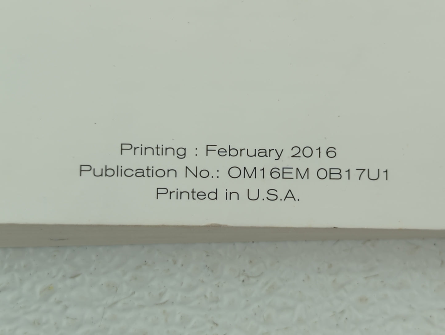 2016 Nissan Sentra Owners Manual Book Guide OEM Used Auto Parts - Oemusedautoparts1.com