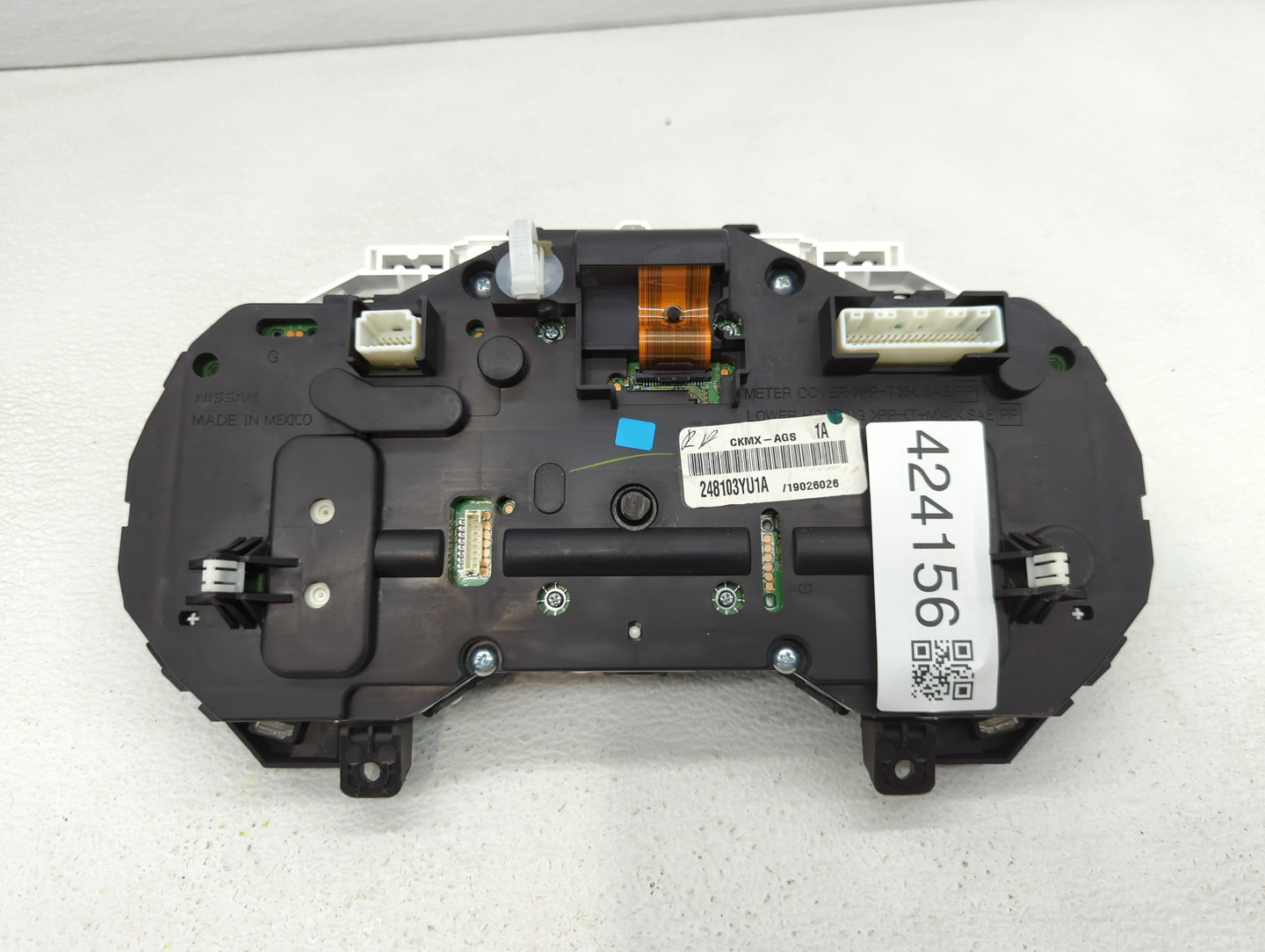 2016 Nissan Sentra Instrument Cluster Speedometer Gauges P/N:248103YU1A Fits OEM Used Auto Parts - Oemusedautoparts1.com