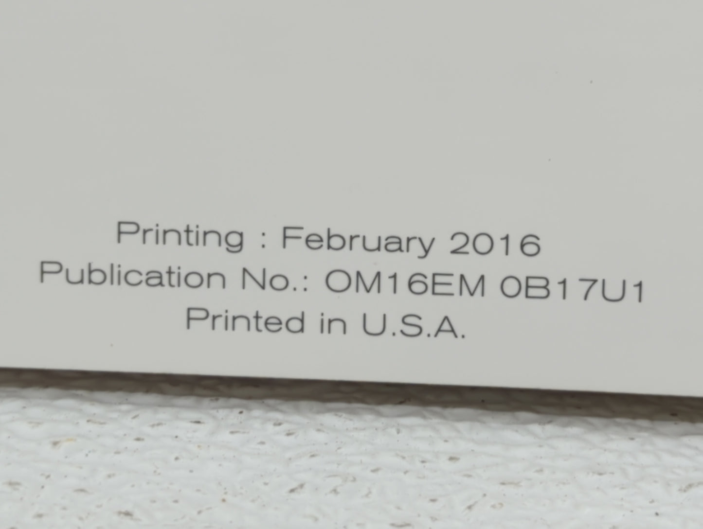 2016 Nissan Sentra Owners Manual Book Guide OEM Used Auto Parts - Oemusedautoparts1.com