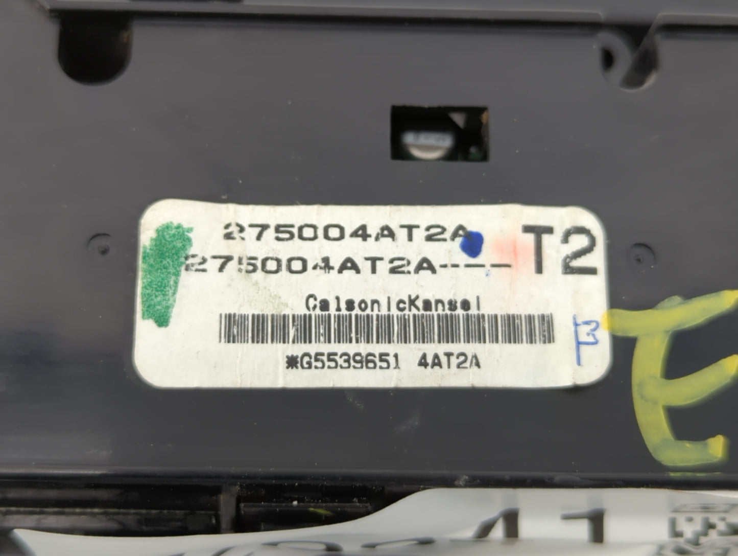 2015-2017 Nissan Sentra Climate Control Module Temperature AC/Heater Replacement P/N:275004AF2B 275004AT2A Fits OEM Used Aut