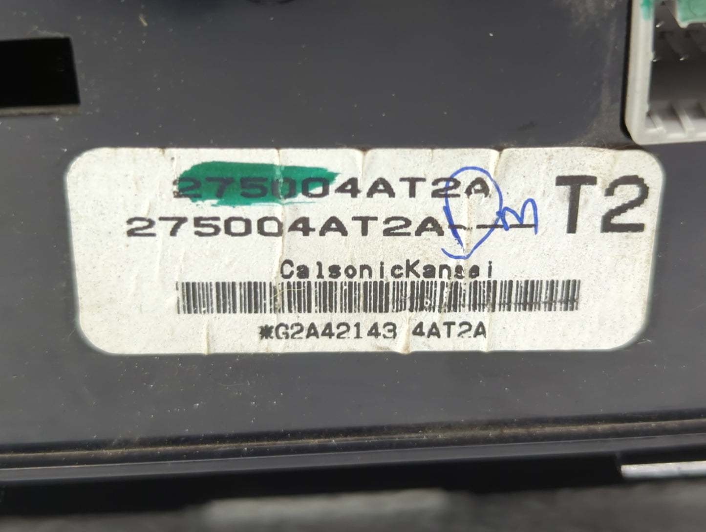 2015-2017 Nissan Sentra Climate Control Module Temperature AC/Heater Replacement P/N:275004AF2B 275004AT2A Fits OEM Used Aut