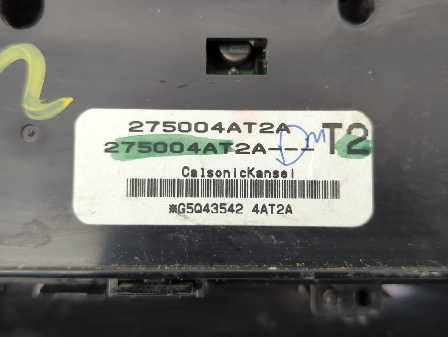 2015-2017 Nissan Sentra Climate Control Module Temperature AC/Heater Replacement P/N:275004AT2A Fits Fits 2015 2016 2017 OEM