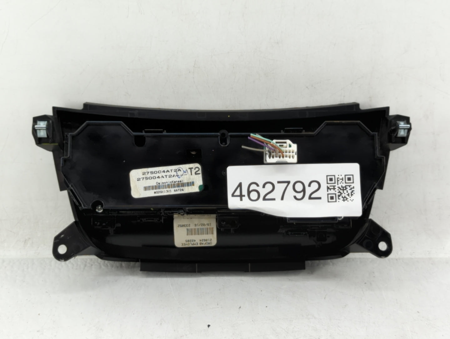 2015-2017 Nissan Sentra Climate Control Module Temperature AC/Heater Replacement P/N:275004AF2B 275004AT2A Fits OEM Used Aut