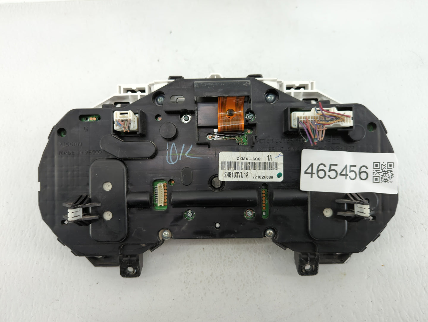 2016 Nissan Sentra Instrument Cluster Speedometer Gauges P/N:248103YU1A Fits OEM Used Auto Parts - Oemusedautoparts1.com