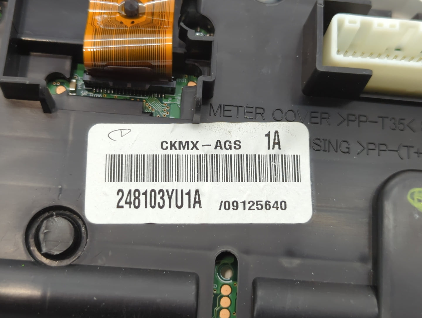 2016 Nissan Sentra Instrument Cluster Speedometer Gauges P/N:248103YU1A Fits OEM Used Auto Parts - Oemusedautoparts1.com