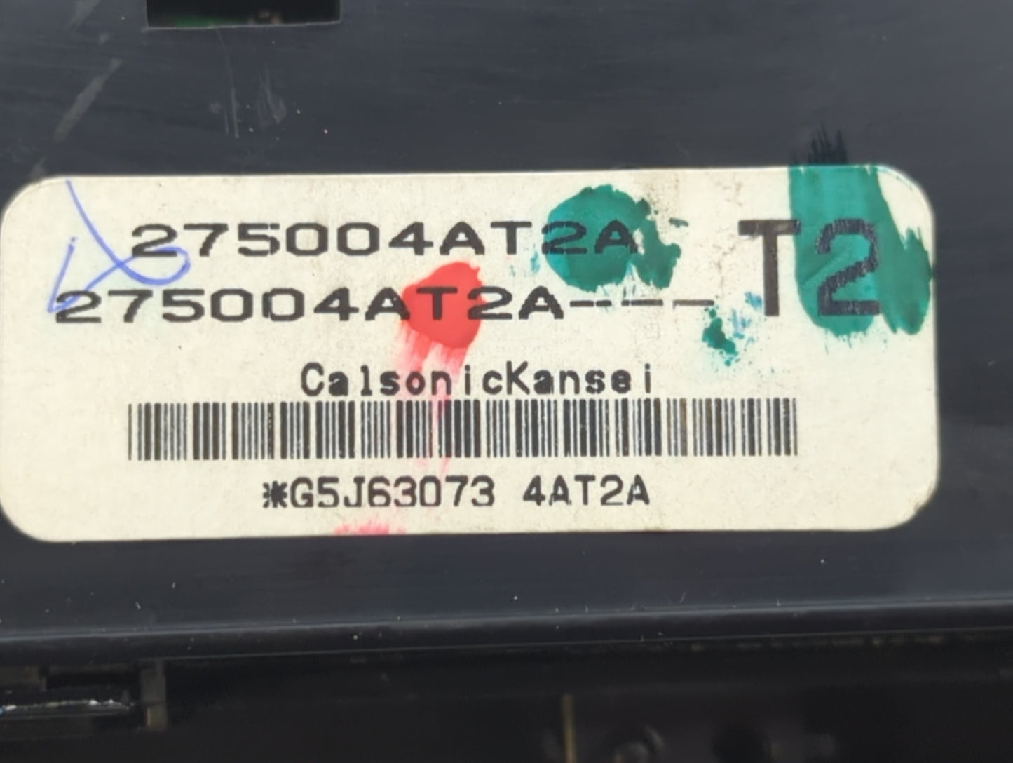 2015-2017 Nissan Sentra Climate Control Module Temperature AC/Heater Replacement P/N:275004AT2A Fits Fits 2015 2016 2017 OEM