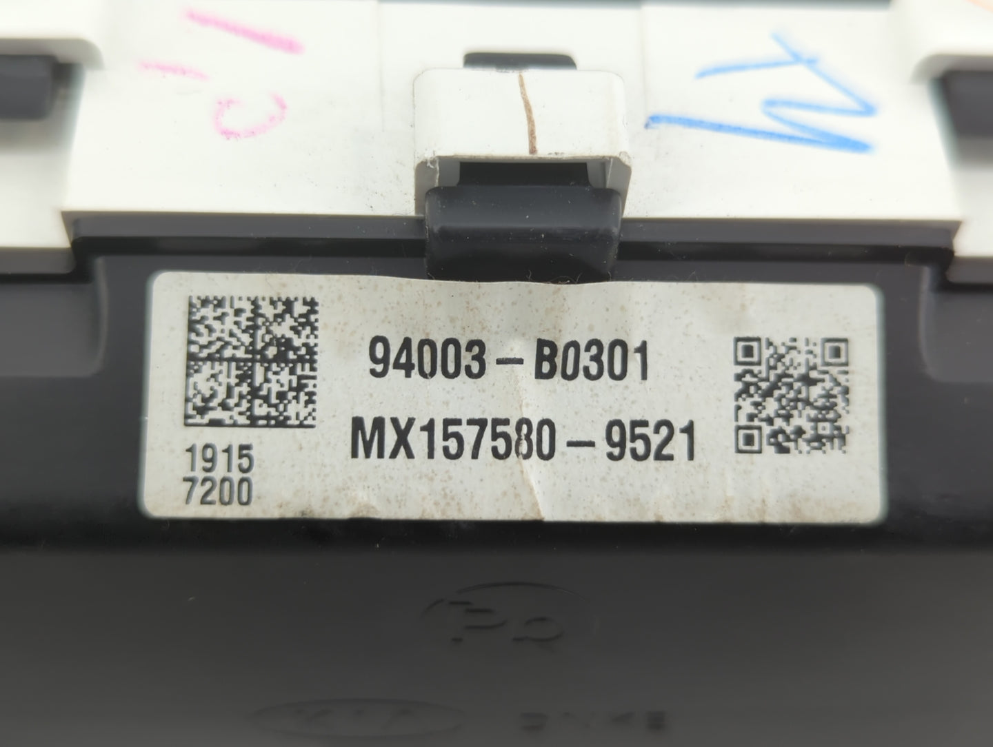 2016 Nissan Sentra Instrument Cluster Speedometer Gauges P/N:94003-B0301 248103YU1A Fits OEM Used Auto Parts - Oemusedautopa