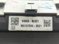 2016 Nissan Sentra Instrument Cluster Speedometer Gauges P/N:94003-B0301 248103YU1A Fits OEM Used Auto Parts - Oemusedautopa