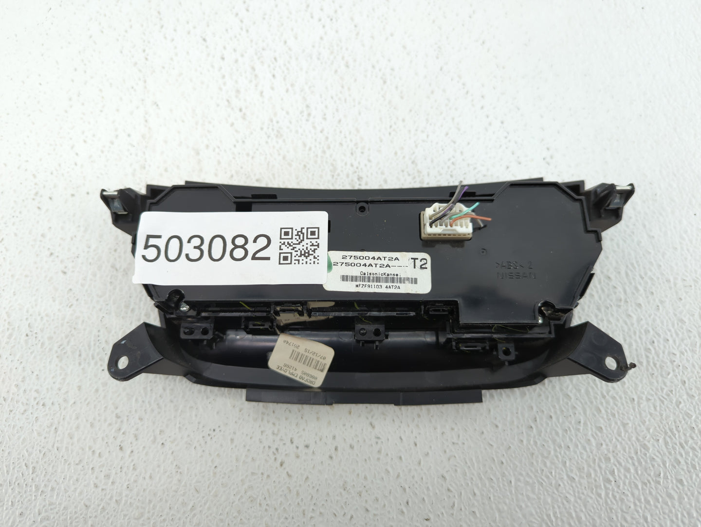 2015-2017 Nissan Sentra Climate Control Module Temperature AC/Heater Replacement P/N:275004AT2A Fits Fits 2015 2016 2017 OEM