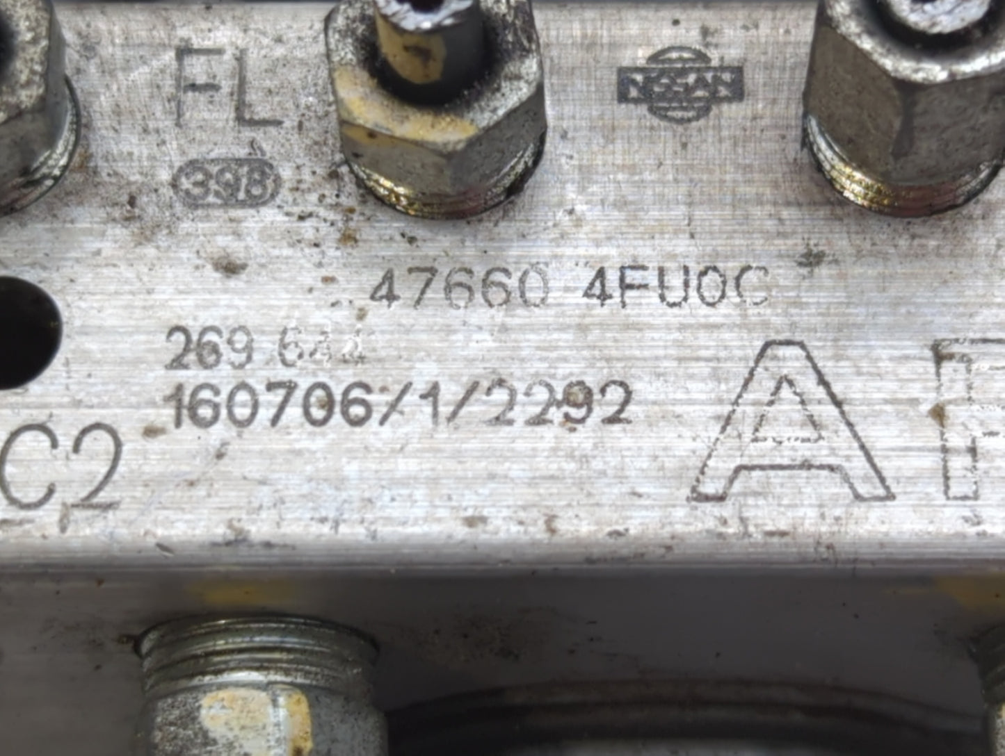 2016-2018 Nissan Sentra ABS Pump Control Module Replacement P/N:47660 5UD0C 47660 4FU0C Fits Fits 2016 2017 2018 OEM Used Au