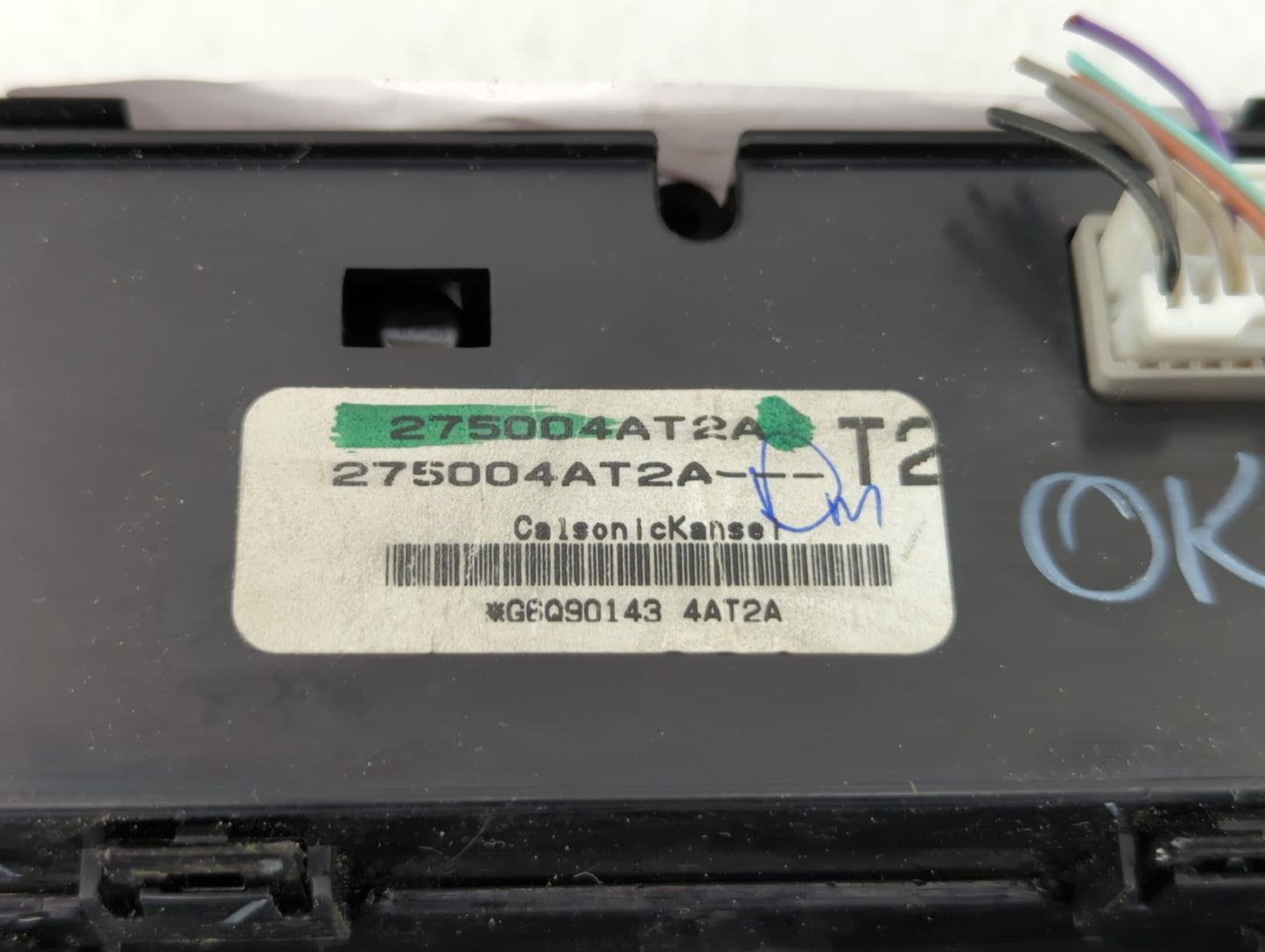 2015-2017 Nissan Sentra Climate Control Module Temperature AC/Heater Replacement P/N:275004AT2A Fits Fits 2015 2016 2017 OEM
