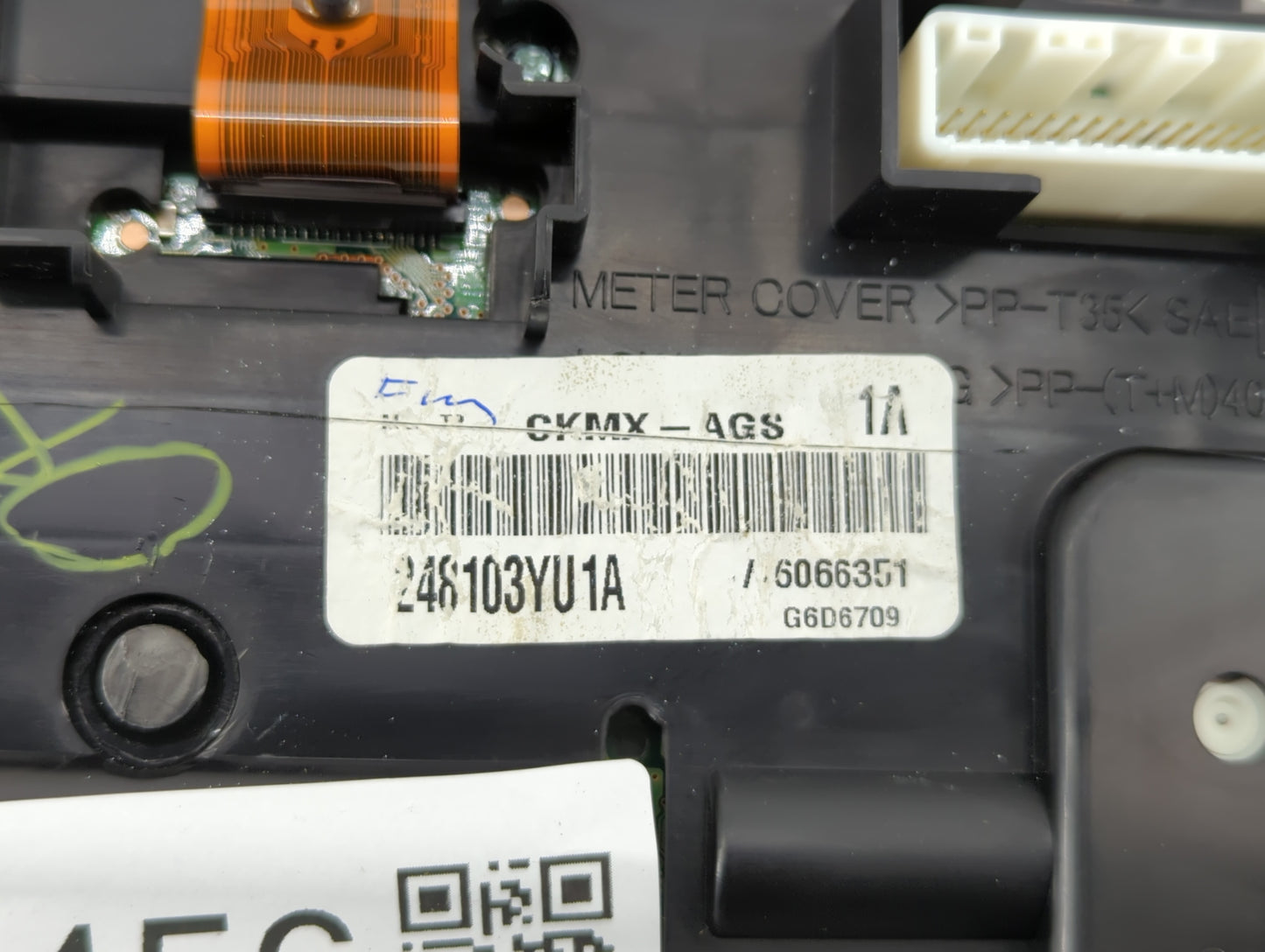 2016 Nissan Sentra Instrument Cluster Speedometer Gauges P/N:94003-B0301 248103YU1A Fits OEM Used Auto Parts - Oemusedautopa