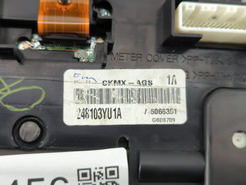 2016 Nissan Sentra Instrument Cluster Speedometer Gauges P/N:94003-B0301 248103YU1A Fits OEM Used Auto Parts - Oemusedautopa