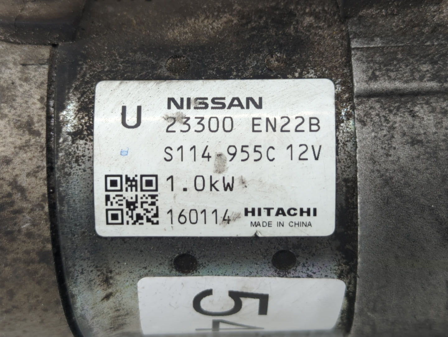 2013-2019 Nissan Sentra Car Starter Motor Solenoid OEM P/N:23300 EN22B Fits Fits 2013 2014 2015 2016 2017 2018 2019 2020 OEM