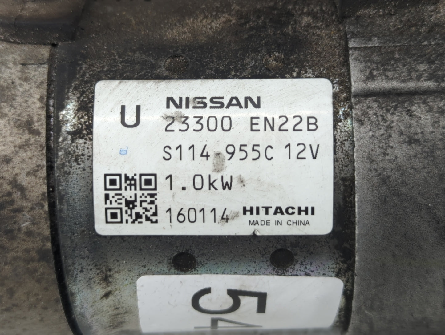 2013-2019 Nissan Sentra Car Starter Motor Solenoid OEM P/N:23300 EN22B Fits Fits 2013 2014 2015 2016 2017 2018 2019 2020 OEM
