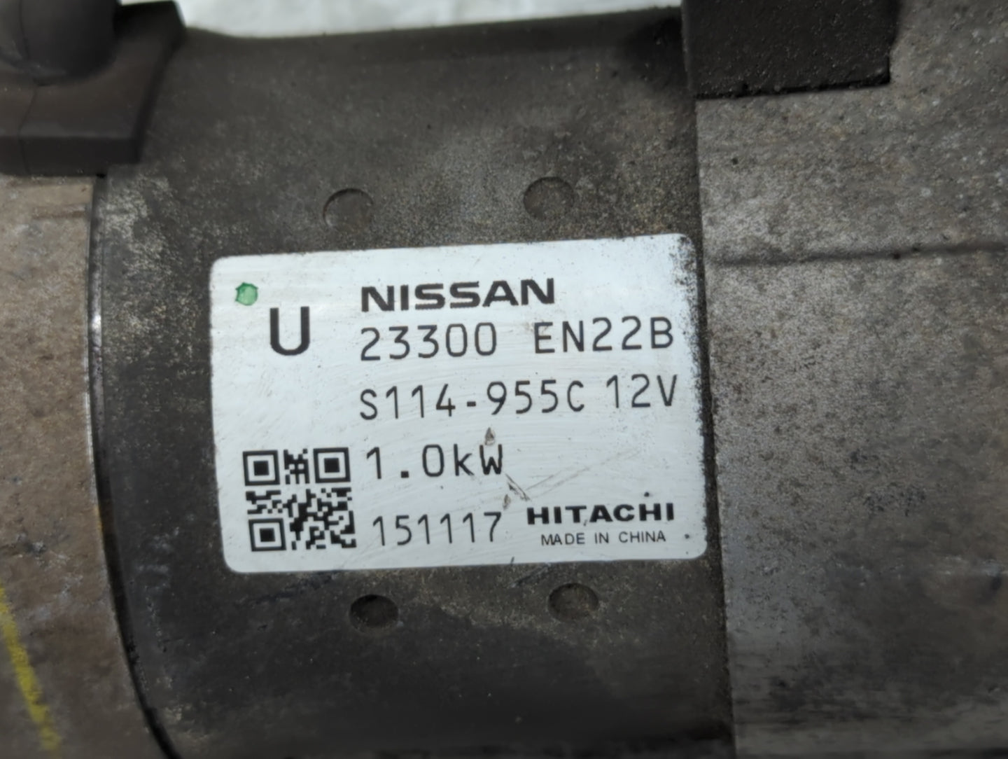2013-2019 Nissan Sentra Car Starter Motor Solenoid OEM P/N:23300 EN22B Fits Fits 2013 2014 2015 2016 2017 2018 2019 2020 OEM