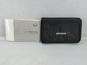 2016 Nissan Sentra Owners Manual Book Guide P/N:OM16EM 0B17U1 OEM Used Auto Parts - Oemusedautoparts1.com