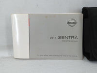 2016 Nissan Sentra Owners Manual Book Guide P/N:OM16EM 0B17U1 OEM Used Auto Parts - Oemusedautoparts1.com