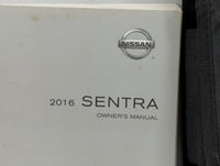 2016 Nissan Sentra Owners Manual Book Guide P/N:OM16EM 0B17U1 OEM Used Auto Parts - Oemusedautoparts1.com