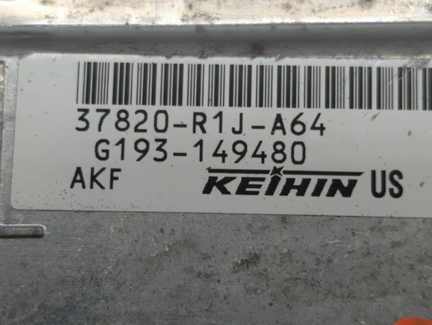 2016-2017 Nissan Sentra PCM Engine Control Computer ECU ECM PCU OEM P/N:37820-R1J-A64 Fits Fits 2016 2017 OEM Used Auto Part