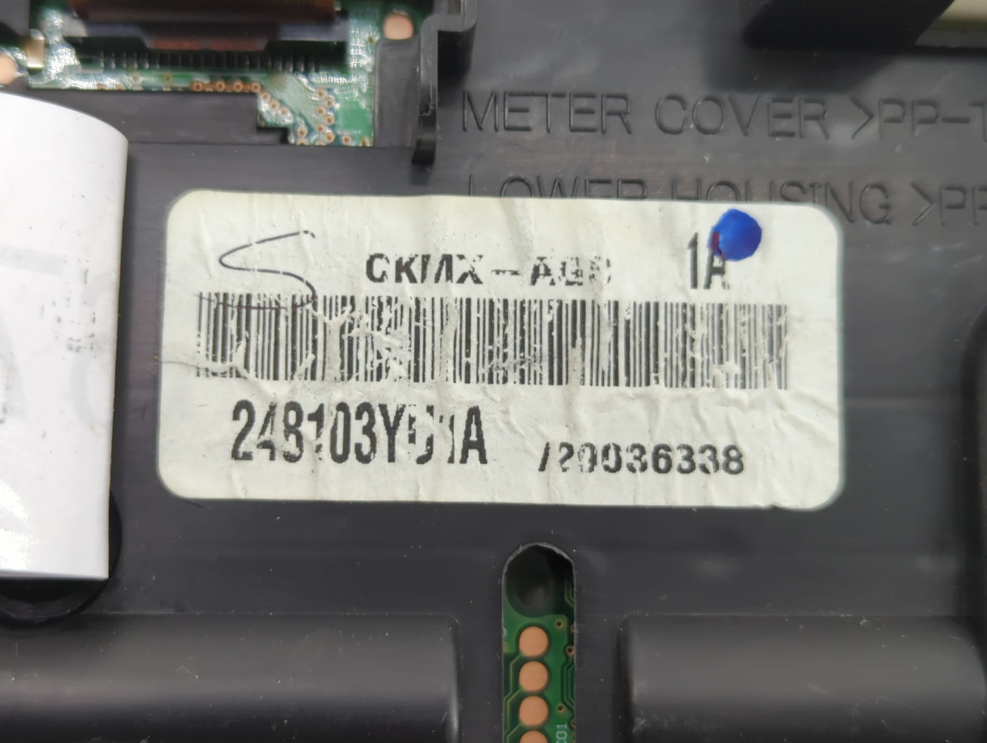 2016 Nissan Sentra Instrument Cluster Speedometer Gauges P/N:248103YU1A Fits OEM Used Auto Parts - Oemusedautoparts1.com