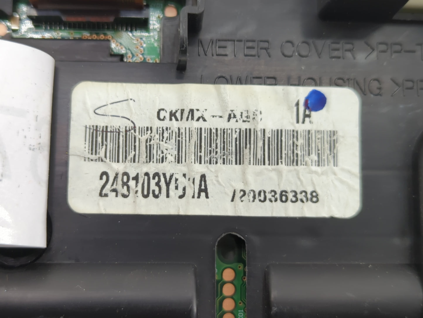 2016 Nissan Sentra Instrument Cluster Speedometer Gauges P/N:248103YU1A Fits OEM Used Auto Parts - Oemusedautoparts1.com