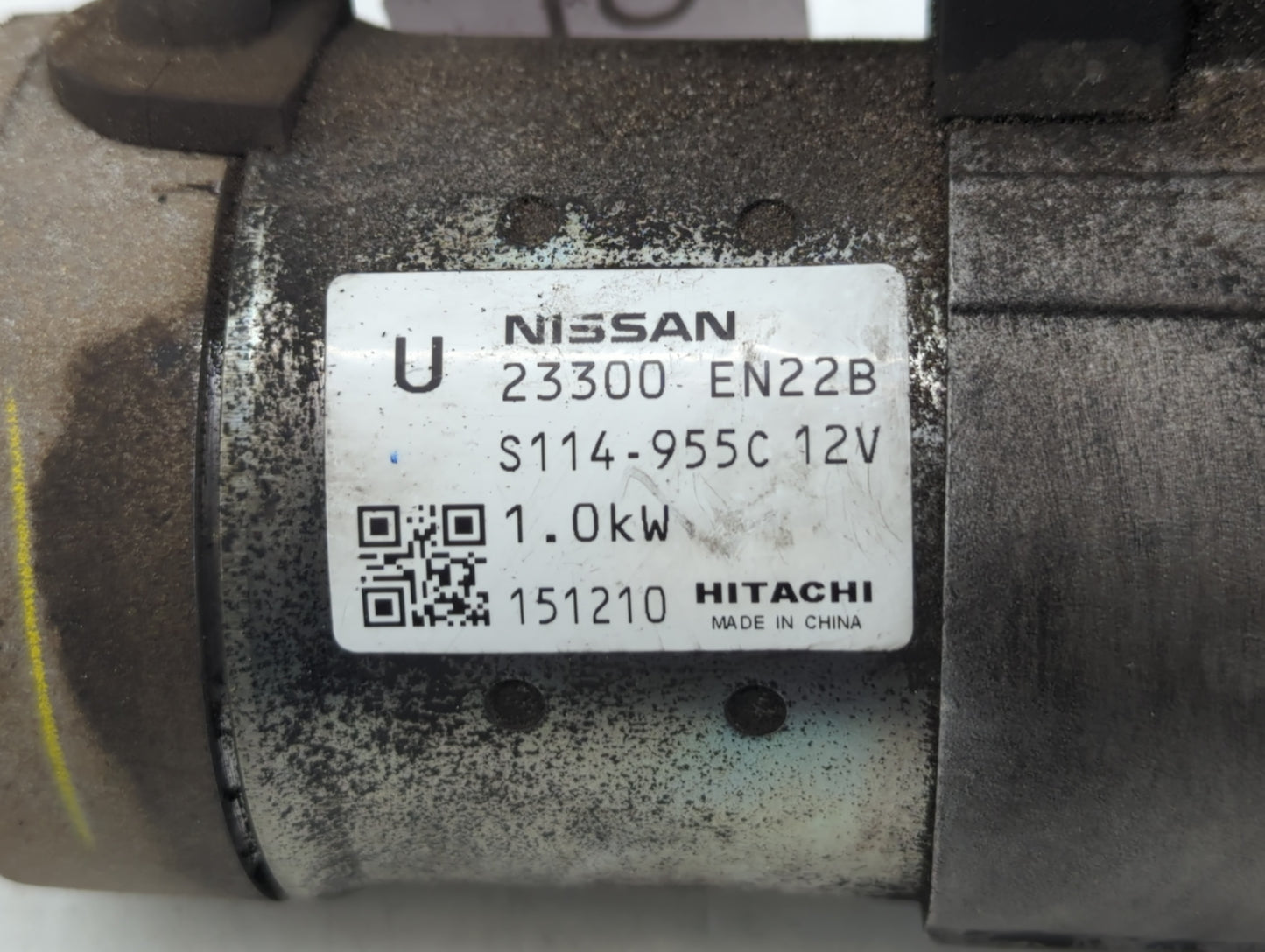 2013-2019 Nissan Sentra Car Starter Motor Solenoid OEM P/N:23300 EN22B Fits Fits 2013 2014 2015 2016 2017 2018 2019 2020 OEM
