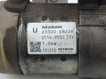 2013-2019 Nissan Sentra Car Starter Motor Solenoid OEM P/N:23300 EN22B Fits Fits 2013 2014 2015 2016 2017 2018 2019 2020 OEM Used Auto Parts