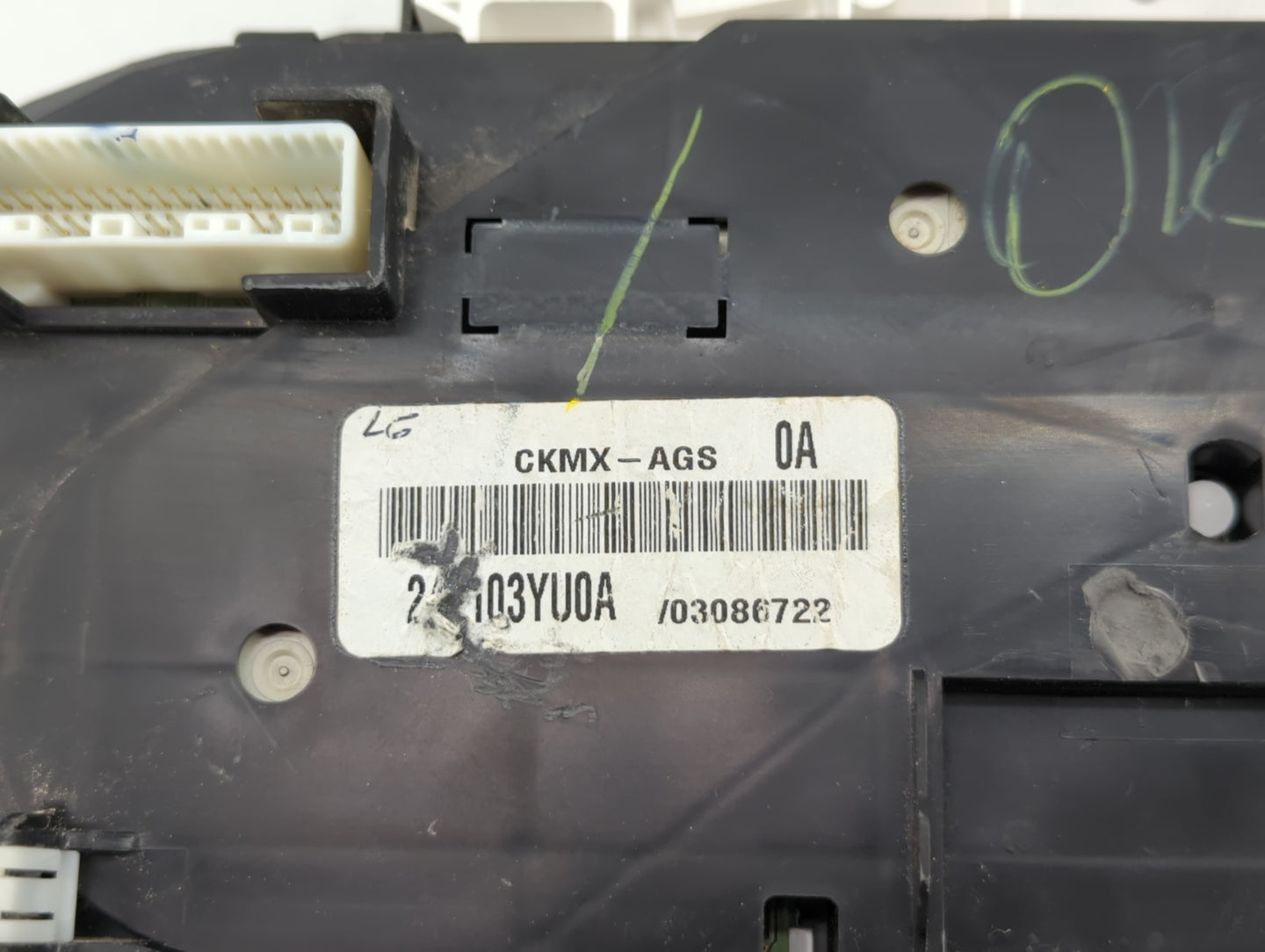 2016 Nissan Sentra Instrument Cluster Speedometer Gauges P/N:03086722 CKMX-AGS Fits OEM Used Auto Parts - Oemusedautoparts1.