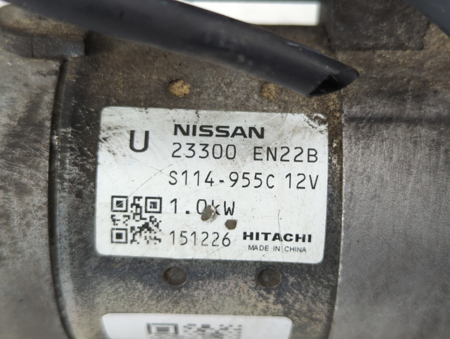 2013-2019 Nissan Sentra Car Starter Motor Solenoid OEM P/N:23300 EN22B Fits Fits 2013 2014 2015 2016 2017 2018 2019 2020 OEM