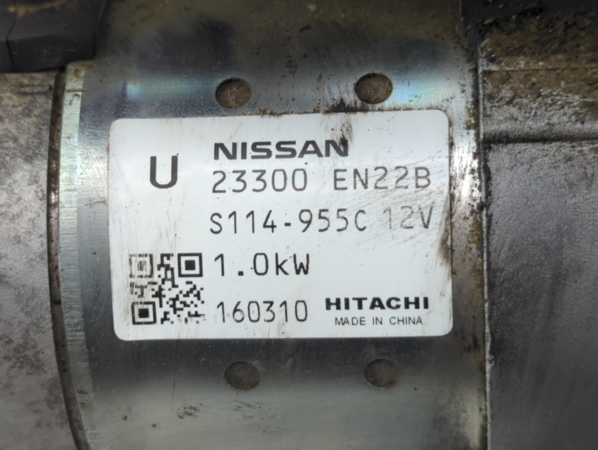 2016 Nissan Sentra Car Starter Motor Solenoid OEM P/N:23300 EN22B Fits Fits 2019 2020 OEM Used Auto Parts - Oemusedautoparts