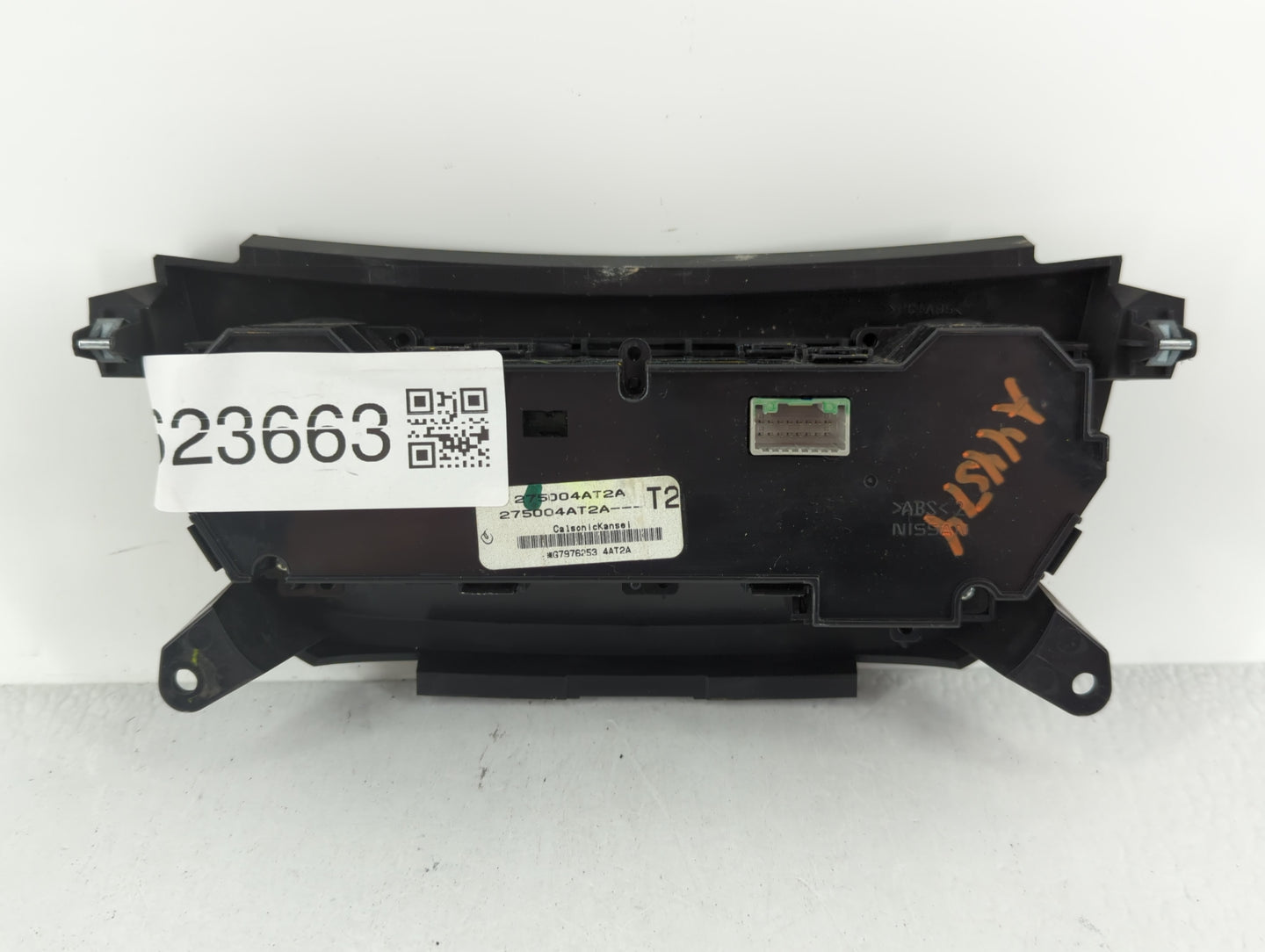 2015-2017 Nissan Sentra Climate Control Module Temperature AC/Heater Replacement P/N:275004AT2A-T2 Fits Fits 2015 2016 2017 