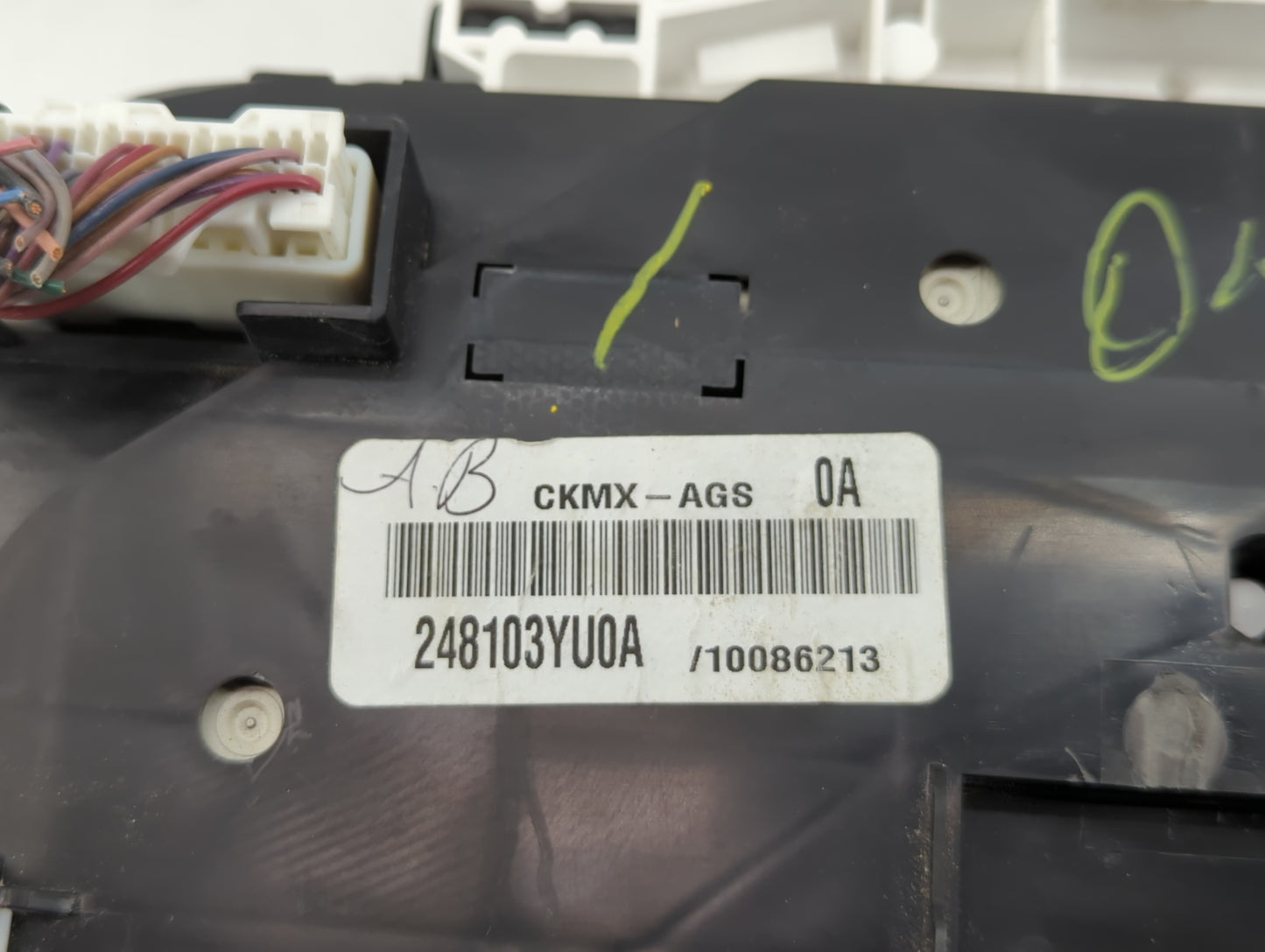2016-2019 Nissan Sentra Instrument Cluster Speedometer Gauges P/N:248103YU0A Fits Fits 2016 2017 2018 2019 OEM Used Auto Par