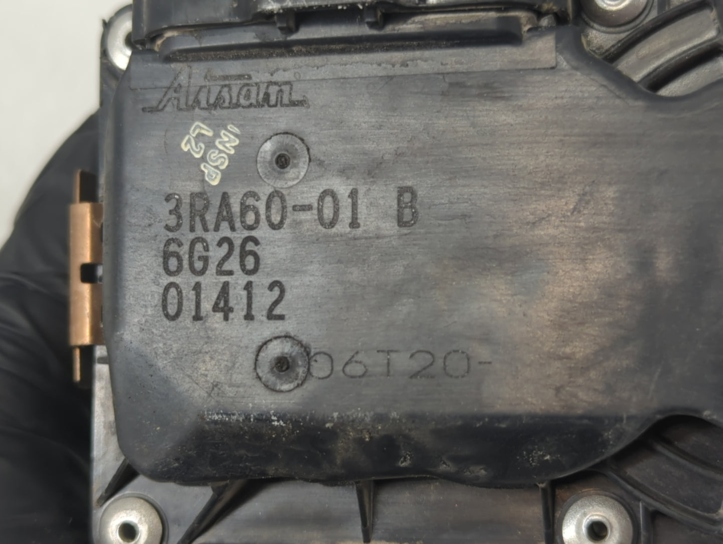 2013-2019 Nissan Sentra Throttle Body P/N:3RA60-01 B Fits Fits 2013 2014 2015 2016 2017 2018 2019 OEM Used Auto Parts - Oemu