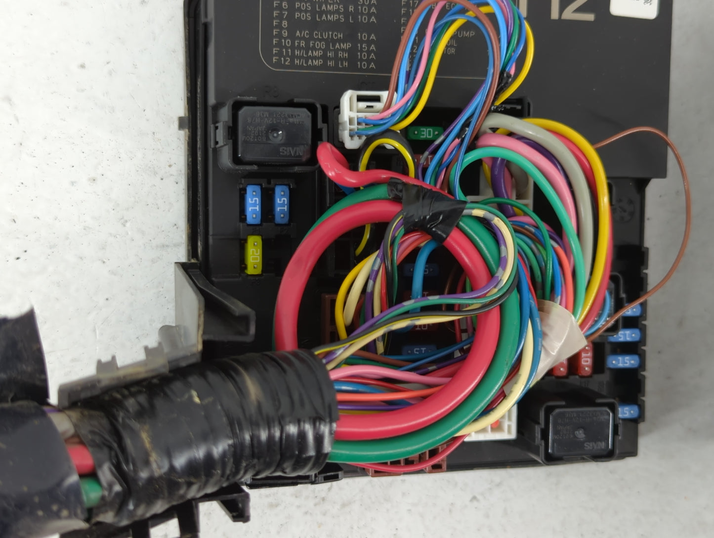 2013-2019 Nissan Sentra Fusebox Fuse Box Panel Relay Module P/N:284B7 3RA1B D807 RA1B Fits Fits 2013 2014 2015 2016 2017 201