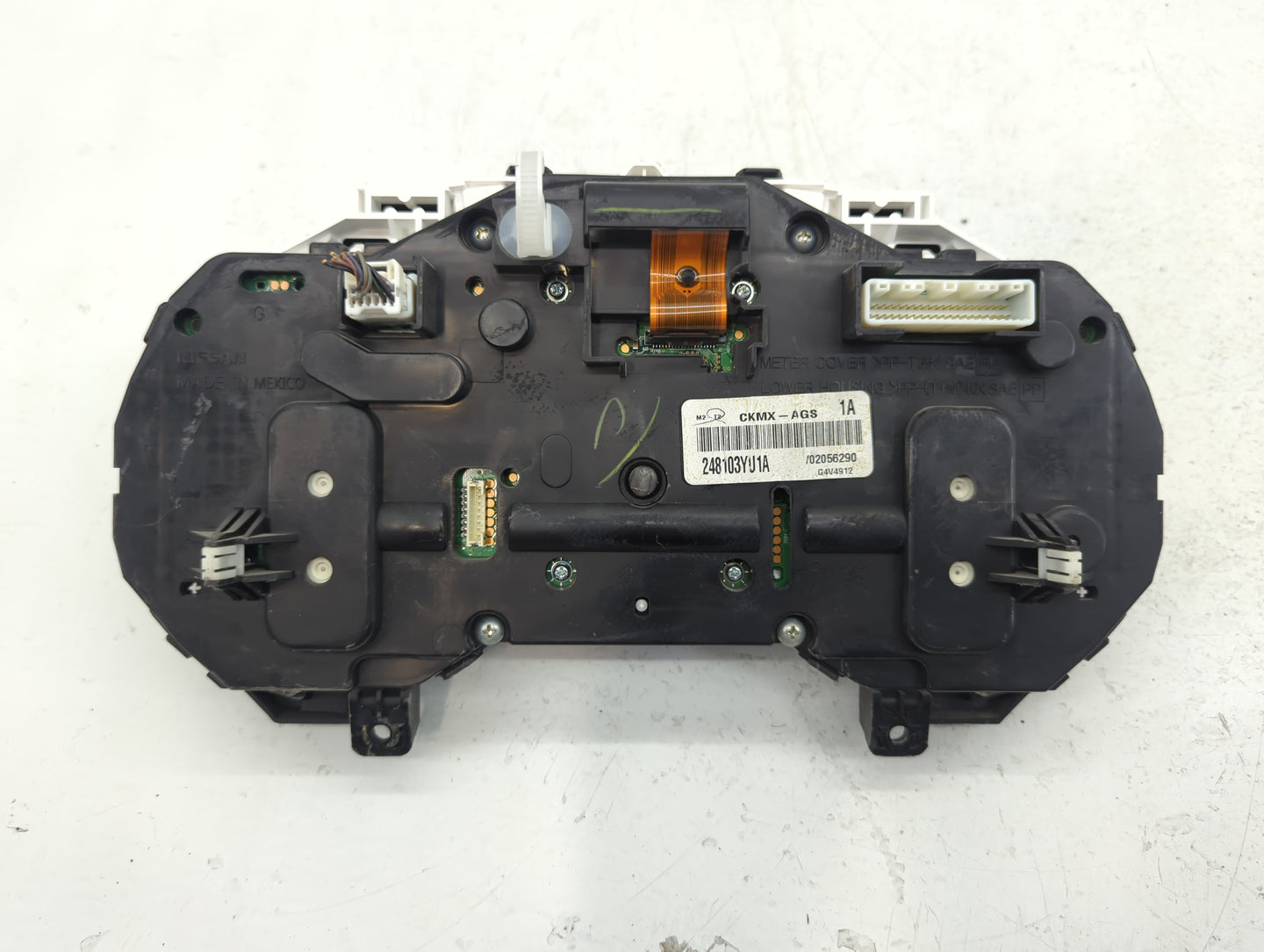 2016 Nissan Sentra Instrument Cluster Speedometer Gauges P/N:CKMX-AGS 248103YU1A Fits OEM Used Auto Parts - Oemusedautoparts