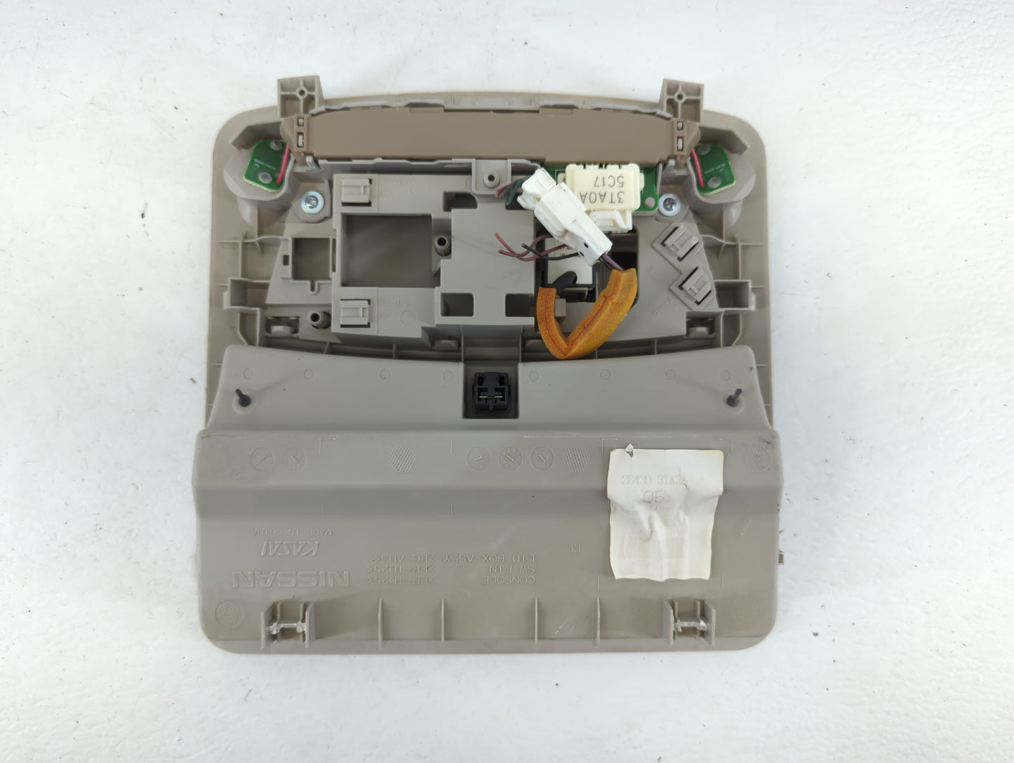 2016-2016 Nissan Sentra Overhead Roof Console 663696 - Oemusedautoparts1.com