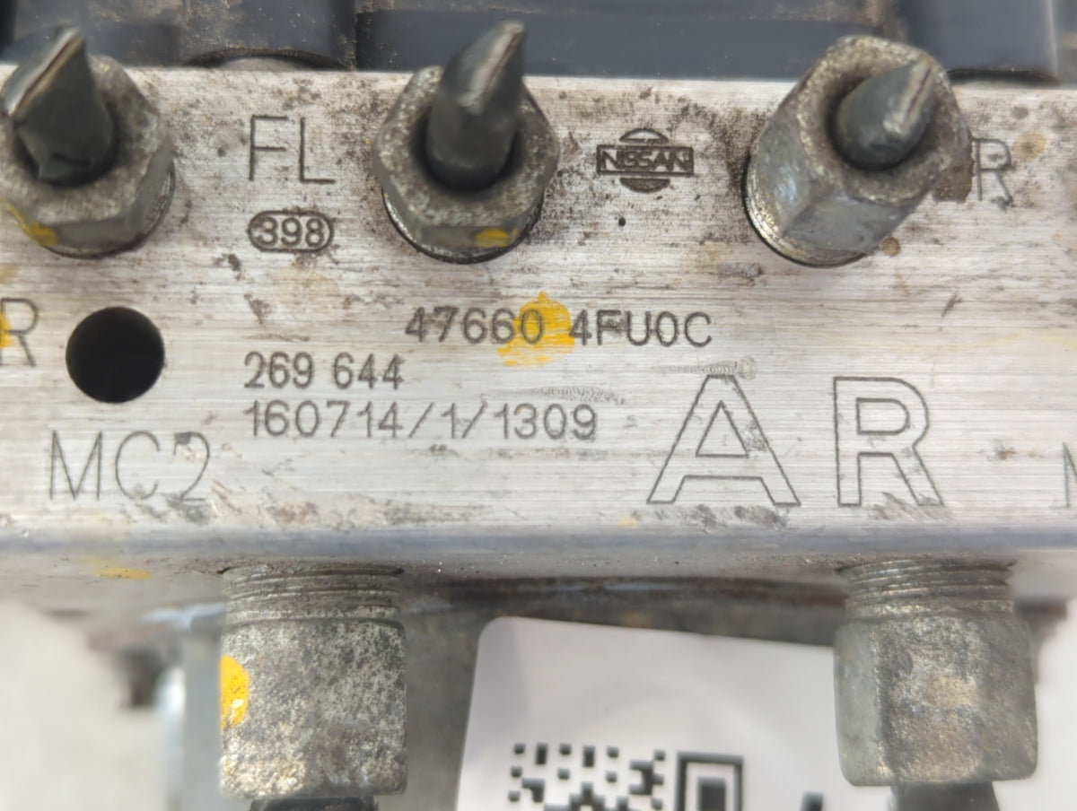 2016-2018 Nissan Sentra Anti-Lock Brake ABS Pump Module Actuator OEM P/N:47660 4FU0C Fits Fits 2016 2017 2018 OEM Used Auto 