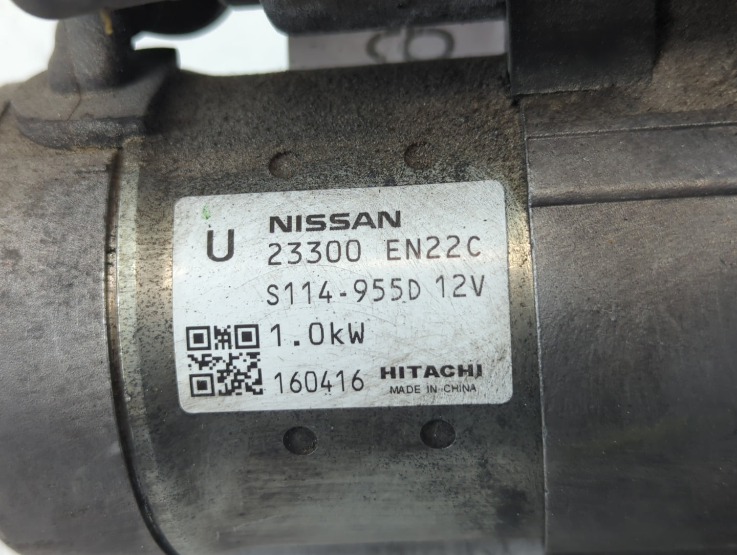 2013-2019 Nissan Sentra Car Starter Motor Solenoid OEM P/N:23300 EN22C Fits Fits 2013 2014 2015 2016 2017 2018 2019 2020 OEM