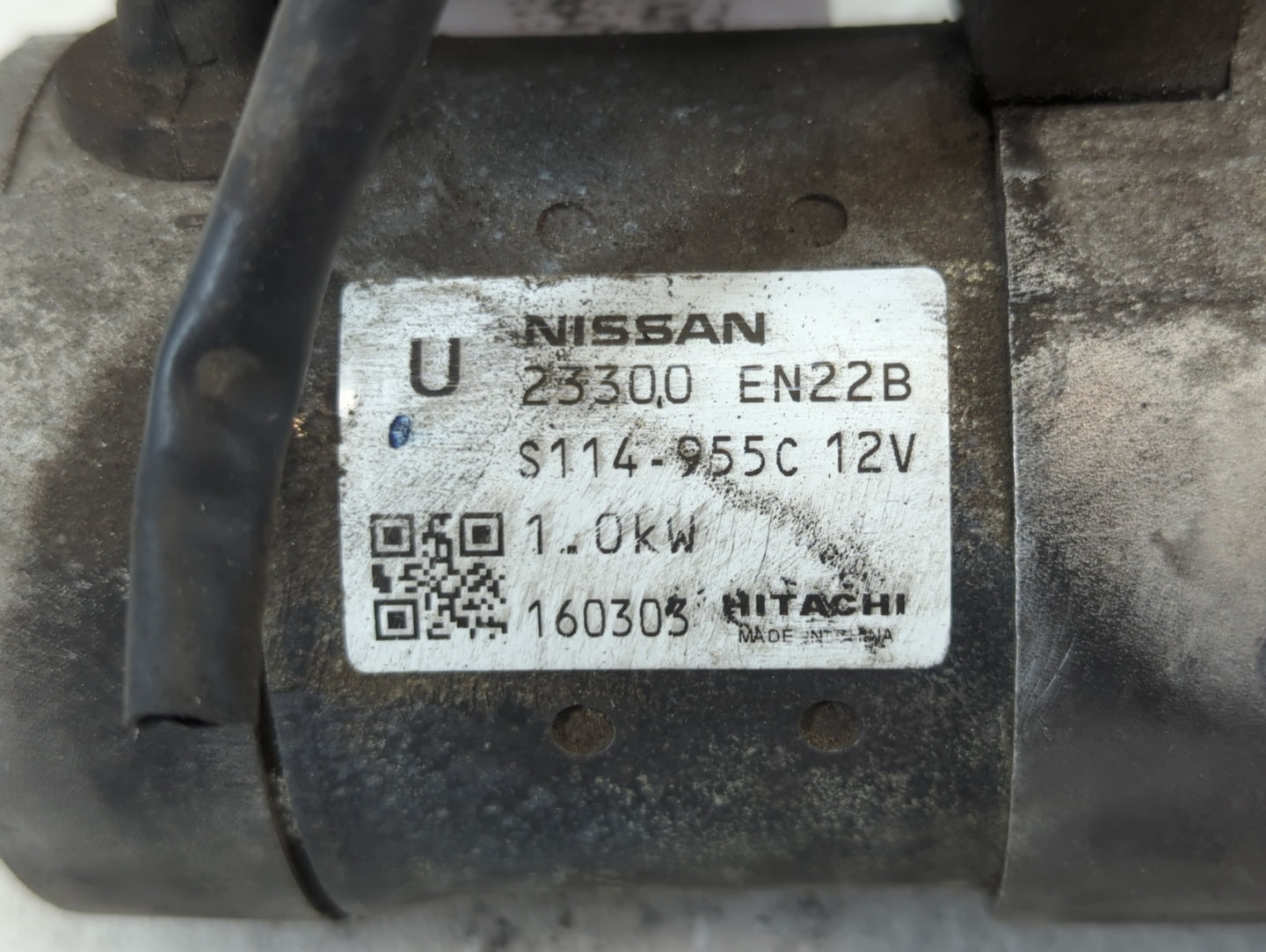 2013-2019 Nissan Sentra Car Starter Motor Solenoid OEM P/N:S114-955C 23300 EN22B Fits Fits 2013 2014 2015 2016 2017 2018 201
