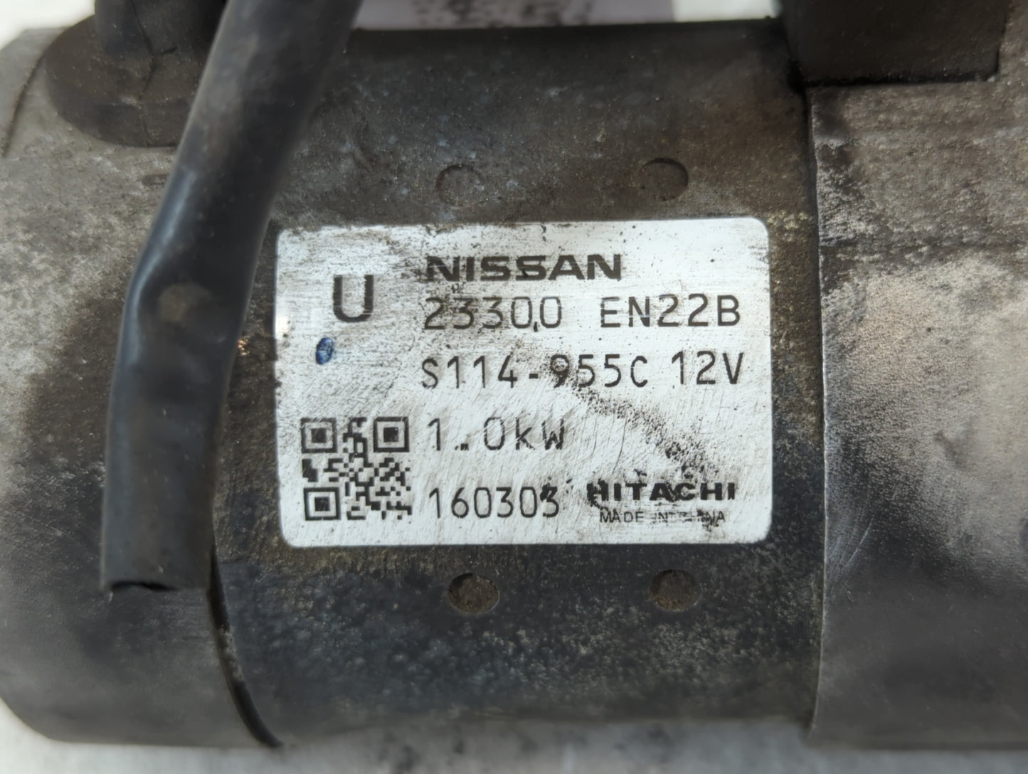 2013-2019 Nissan Sentra Car Starter Motor Solenoid OEM P/N:S114-955C 23300 EN22B Fits Fits 2013 2014 2015 2016 2017 2018 201