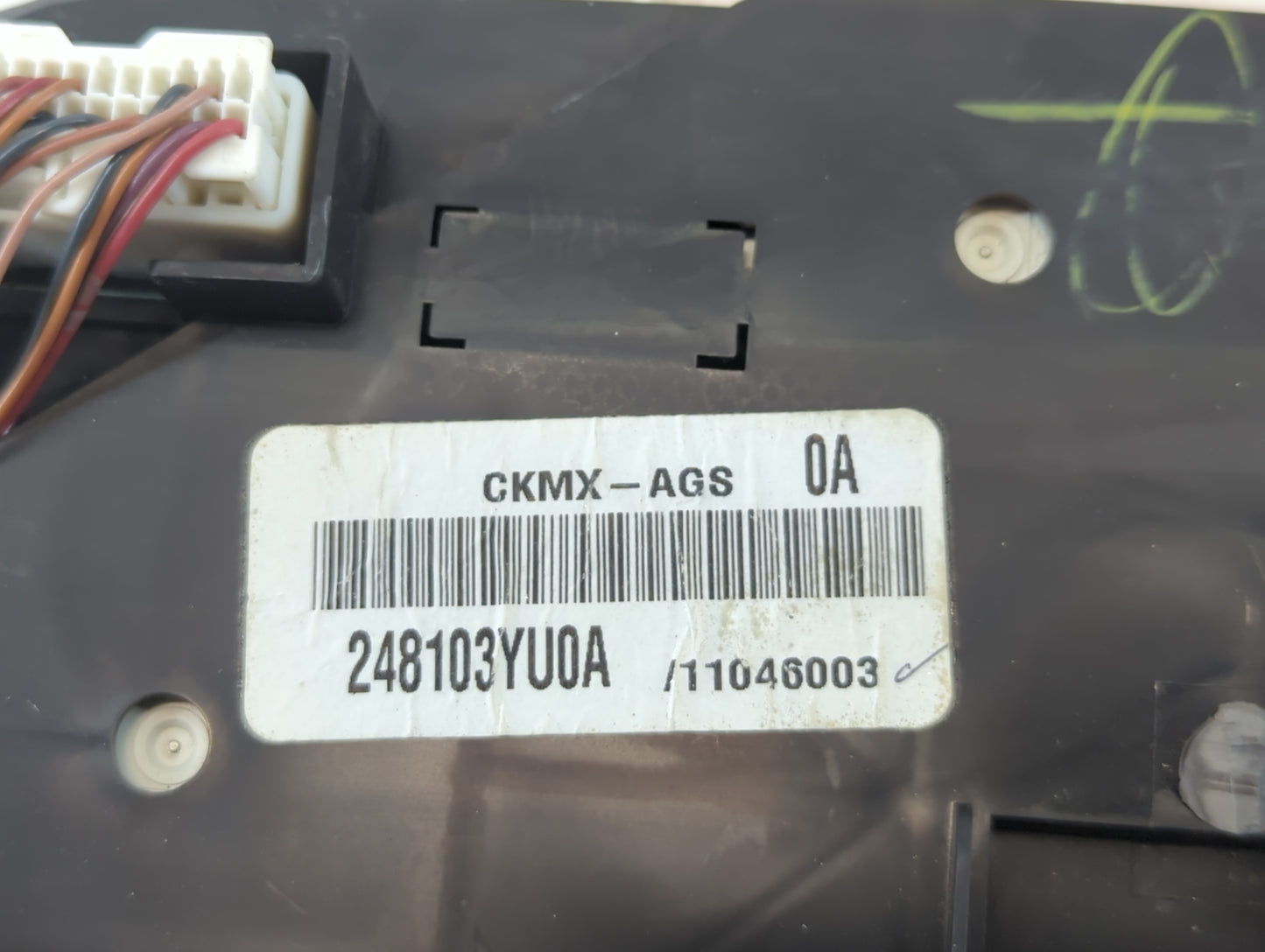 2016-2019 Nissan Sentra Instrument Cluster Speedometer Gauges P/N:CKMX-AGS 248103YU0A Fits Fits 2016 2017 2018 2019 OEM Used