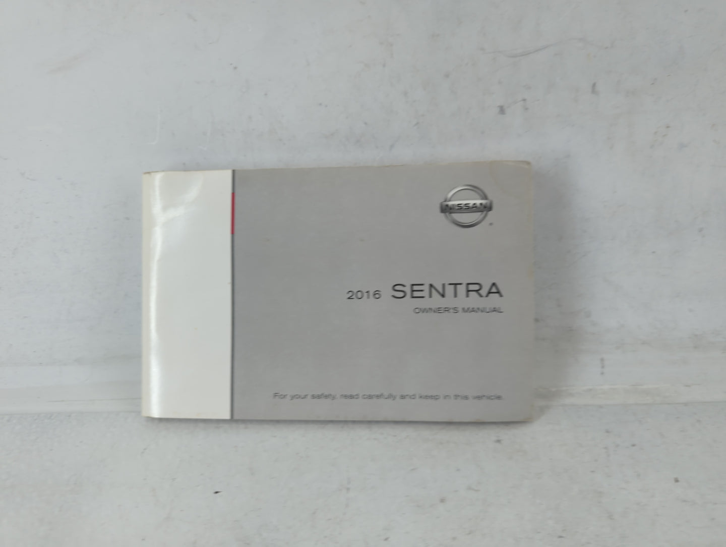 2016 Nissan Sentra Owners Manual Book Guide OEM Used Auto Parts - Oemusedautoparts1.com