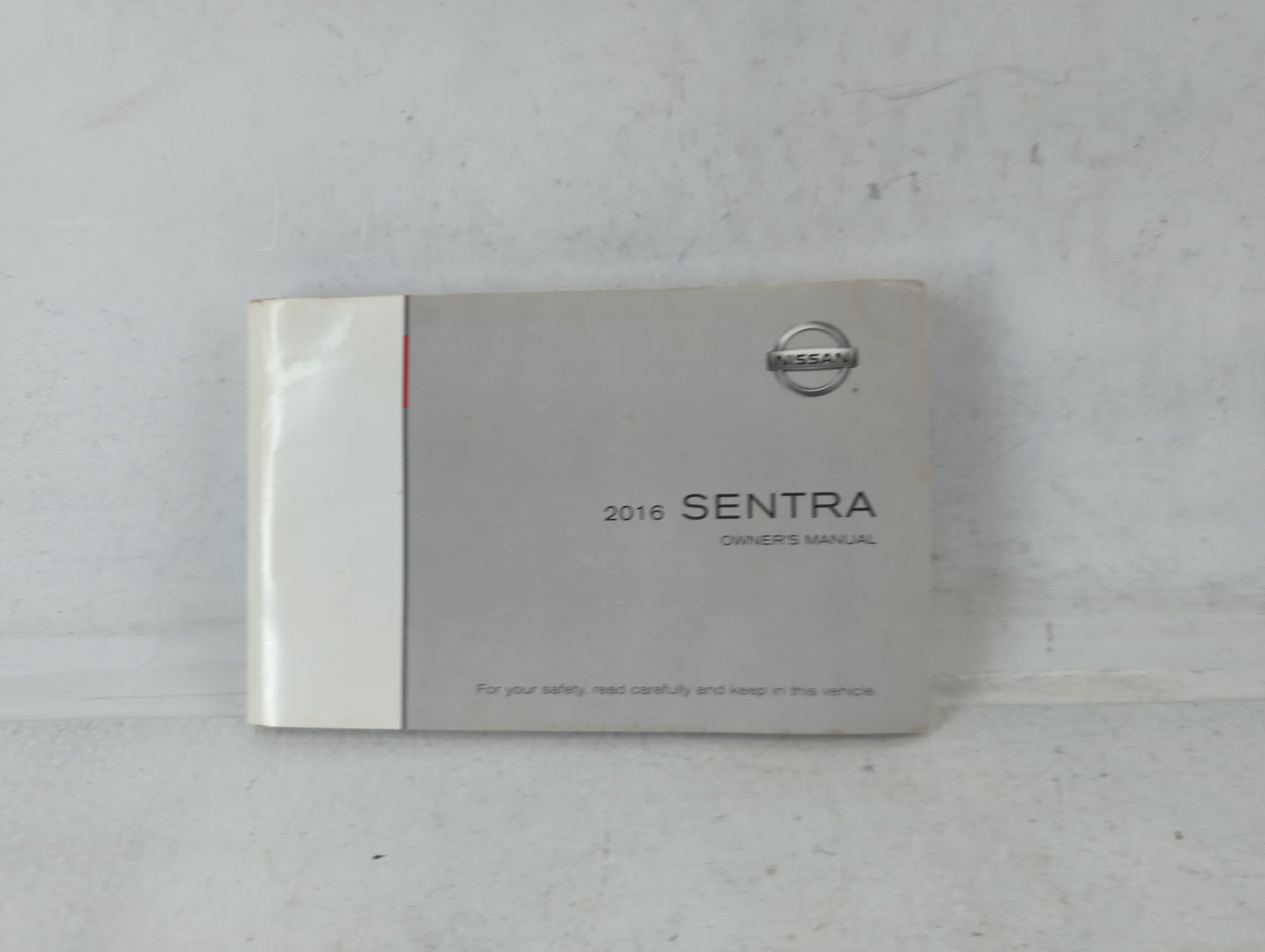 2016 Nissan Sentra Owners Manual Book Guide OEM Used Auto Parts - Oemusedautoparts1.com