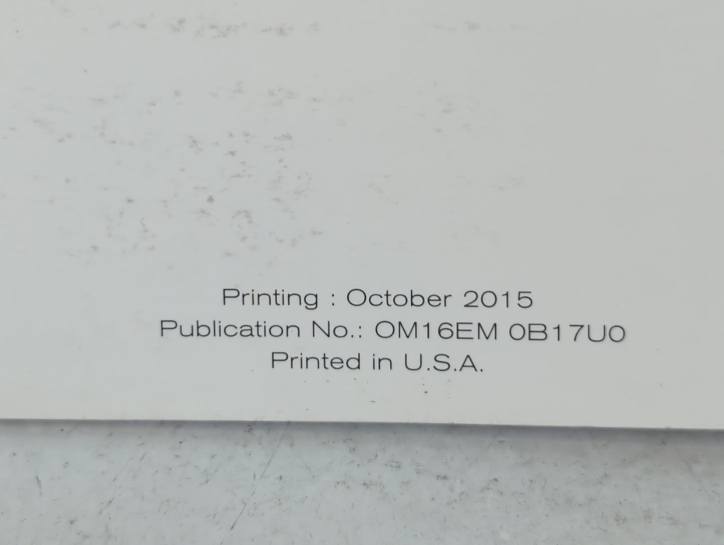 2016 Nissan Sentra Owners Manual Book Guide OEM Used Auto Parts - Oemusedautoparts1.com
