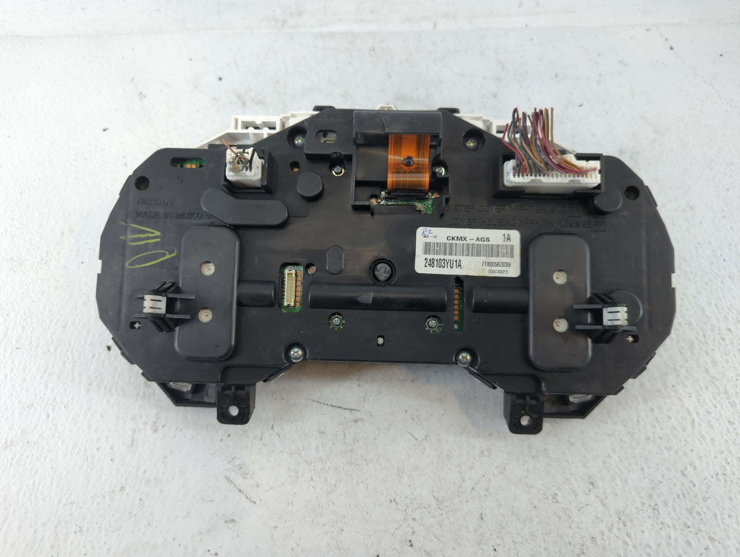 2016 Nissan Sentra Instrument Cluster Speedometer Gauges P/N:CKMX-AGS 248103YU1A Fits OEM Used Auto Parts - Oemusedautoparts