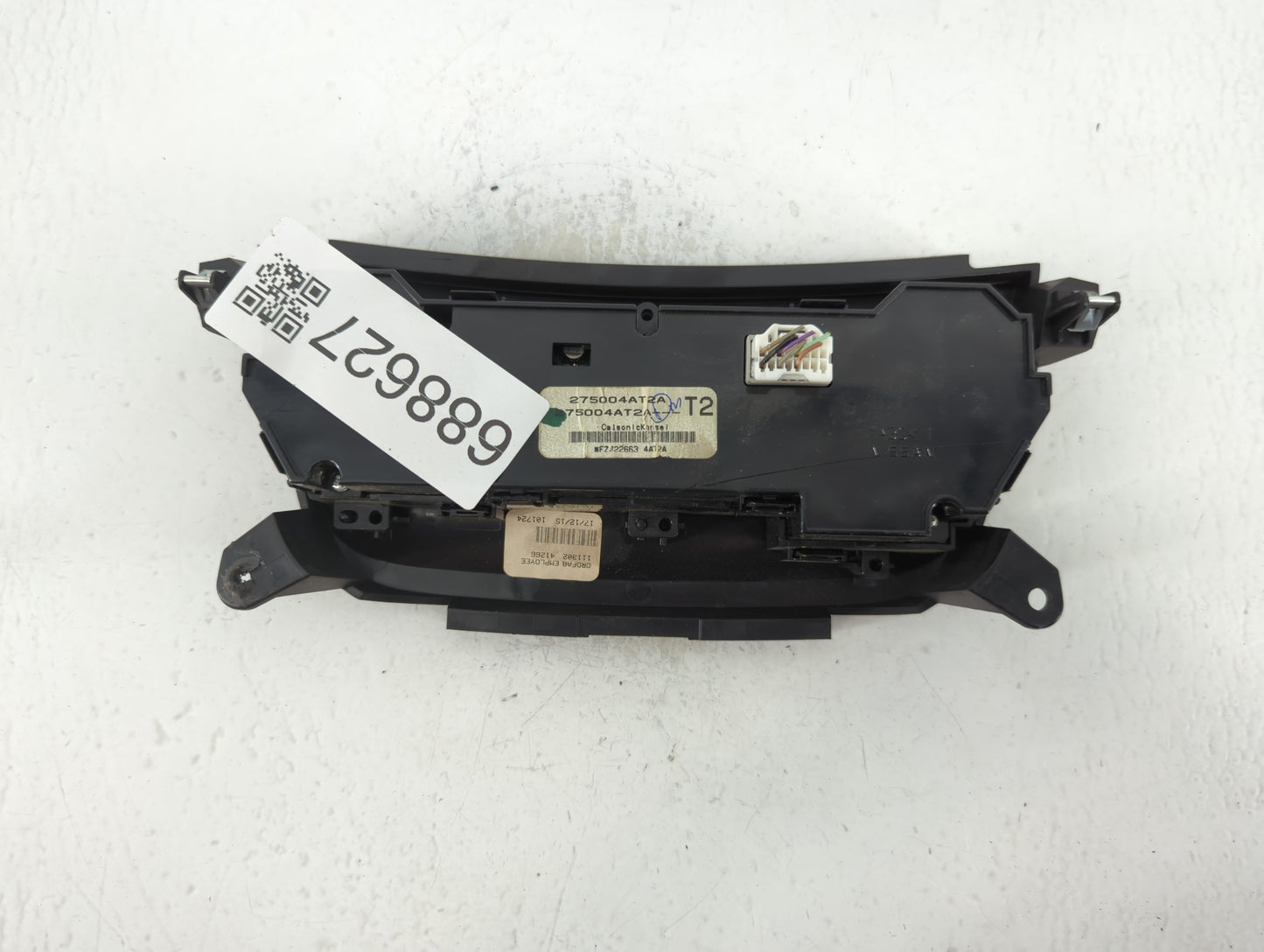 2015-2017 Nissan Sentra Climate Control Module Temperature AC/Heater Replacement P/N:275004AT2A Fits Fits 2015 2016 2017 OEM