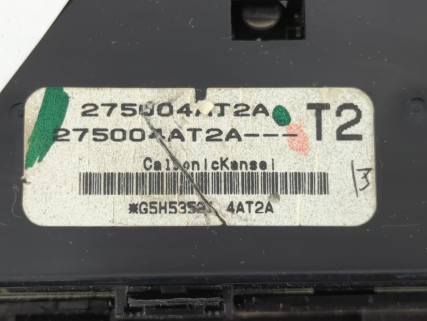 2015-2017 Nissan Sentra Climate Control Module Temperature AC/Heater Replacement P/N:275004AT2A Fits Fits 2015 2016 2017 OEM