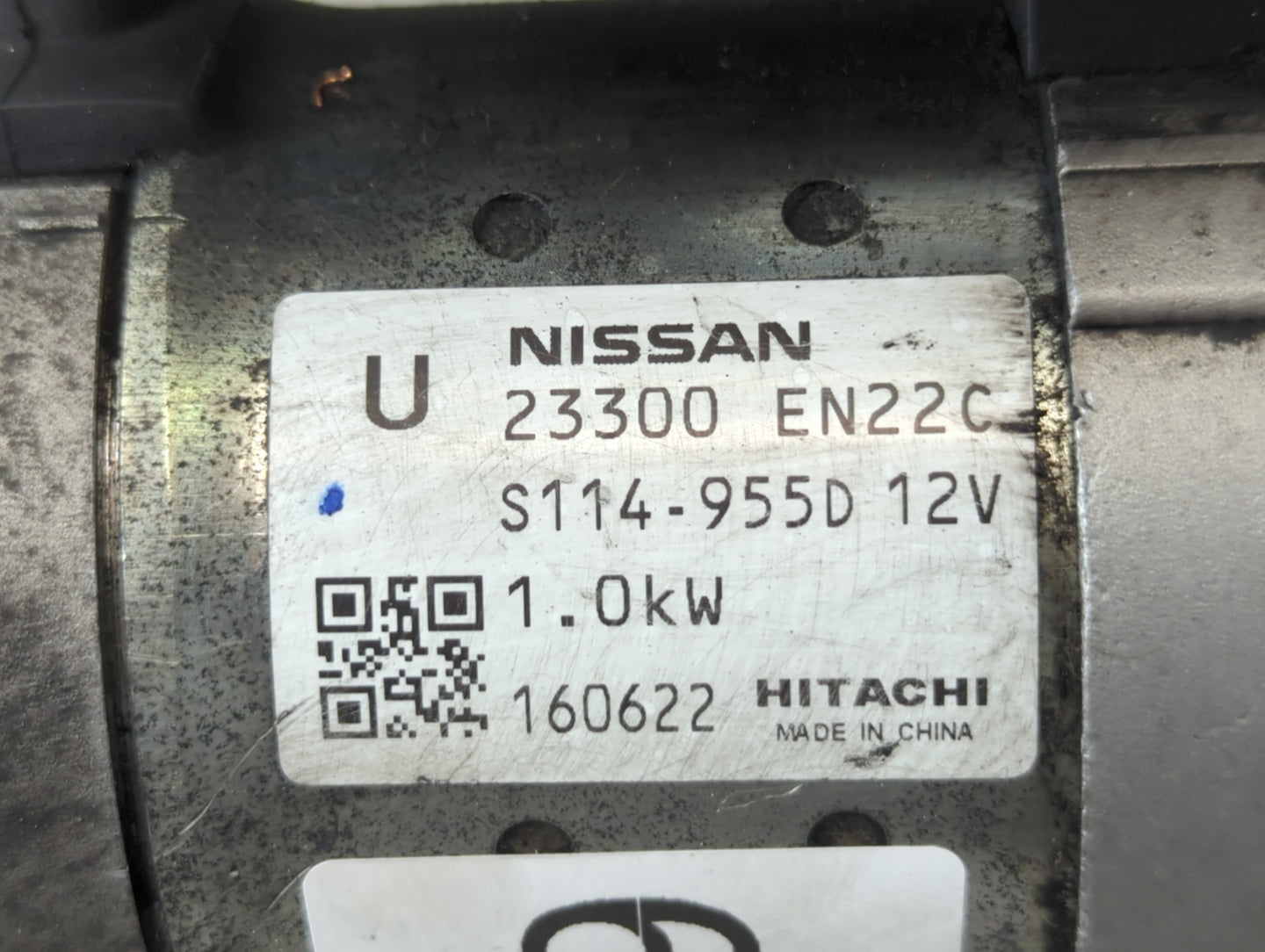 2013-2019 Nissan Sentra Car Starter Motor Solenoid OEM P/N:S114-955D 23300 EN22C Fits Fits 2013 2014 2015 2016 2017 2018 201