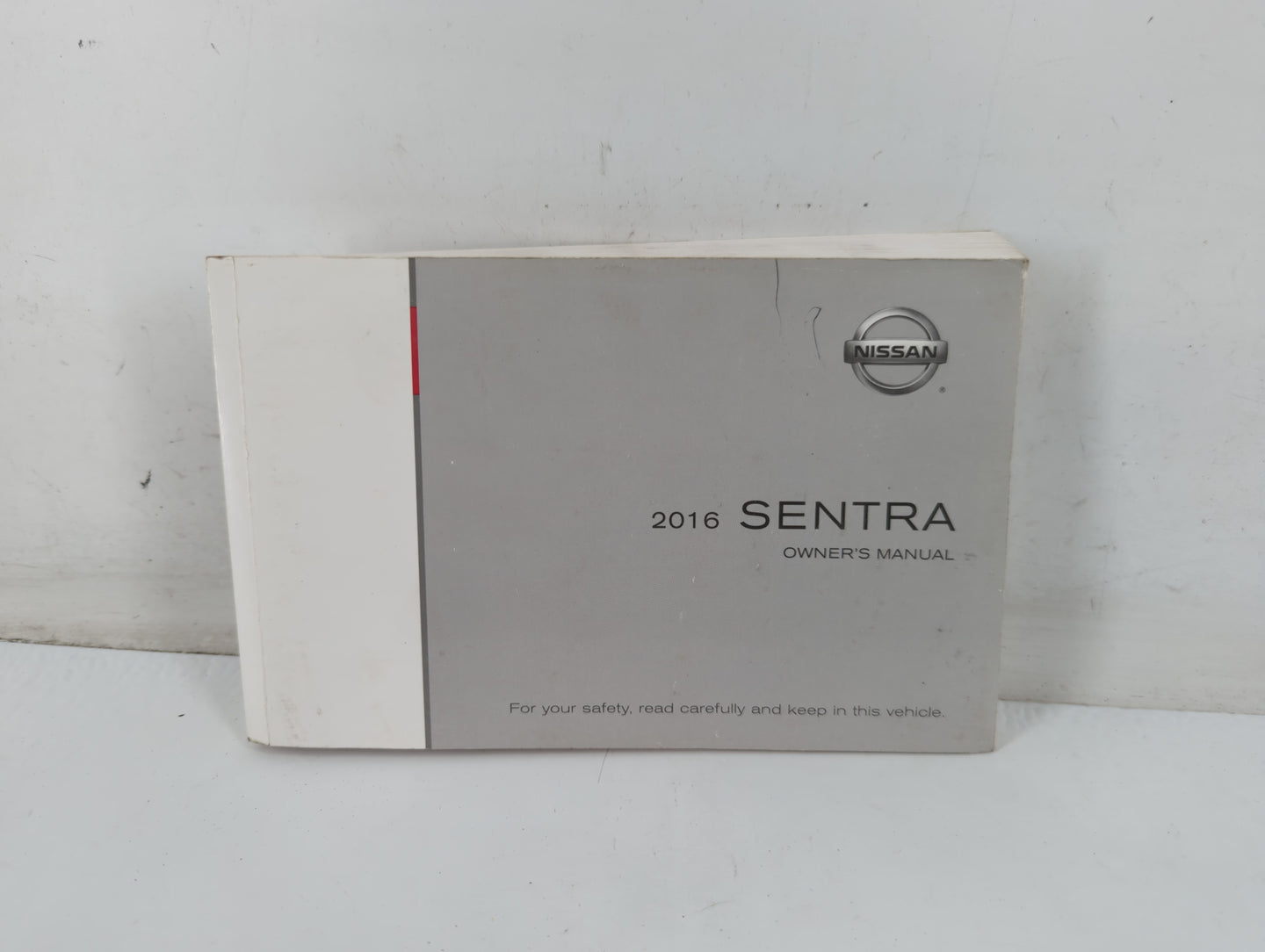 2016 Nissan Sentra Owners Manual Book Guide P/N:OM16EM 0B17U1 OEM Used Auto Parts - Oemusedautoparts1.com